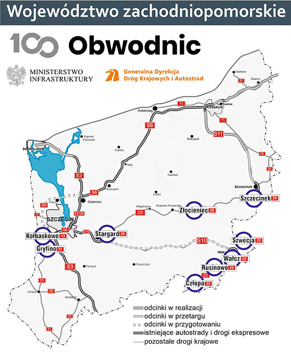 Obwodnica Zocieca w cigu DK20 ma decyzj rodowiskow