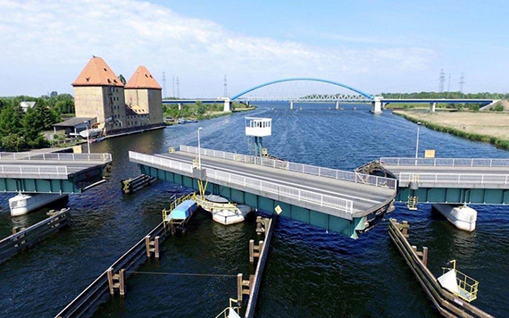 Zmiany w rozkładzie otwarcia mostu w Wolinie z powodu prac konserwacyjnych