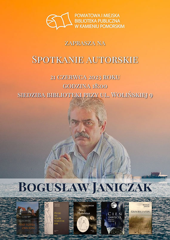 Spotkanie autorskie z Bogusawem Janiczakiem