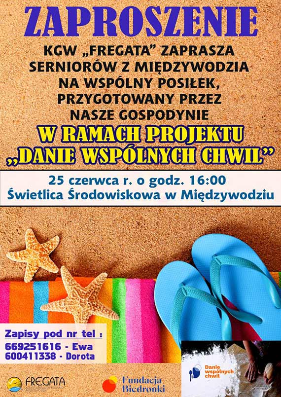 Danie Wsplnych Chwil z Fundacj Biedronki