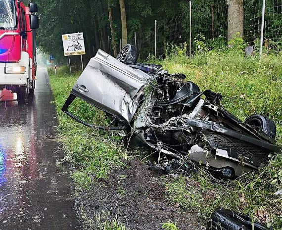 Wypadek midzy Midzyzdrojami a Dargobdzem na DK3 przed godzin 9:00 powoduje due utrudnienia w ruchu drogowym