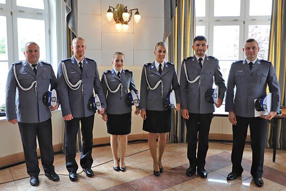 Obchody wita Policji w Komendzie Powiatowej w Kamieniu Pomorskim