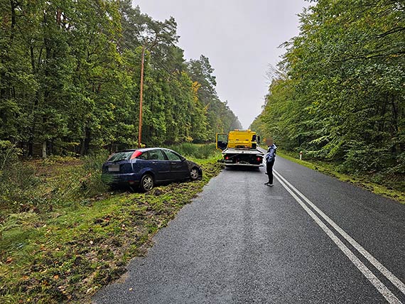 Niebezpieczny zakrt na wysokoci Grodna II