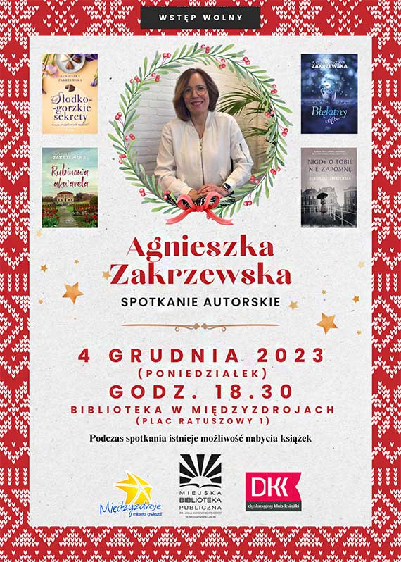 Agnieszka Zakrzewska - spotkanie autorskie