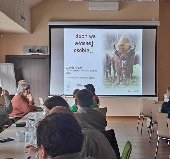 Szkolenie pracownikw Woliskiego Parku Narodowego