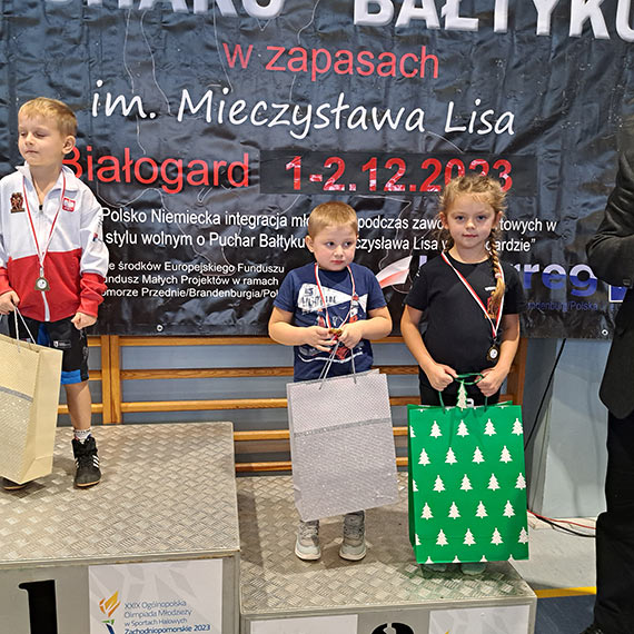 Gimsport Midzyzdroje Osiga Sukcesy na Turnieju Zapasw w Biaogardzie