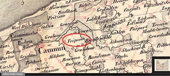 Tribsow/Trzebieszewo/Tribezzow/ Tribsolw/Trzebieszw