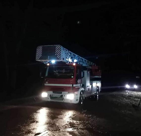 OSP Jarszewo skutecznie interweniuje przy poarze sadzy w Grkach