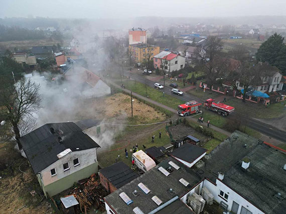 OSP Wolin w Akcji: Pożar Mieszkania Na Ulicy Słowiańskiej