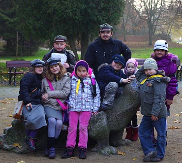 Midzyzdrojskie zuchy uczestniczyy w harcerskiej grze 
