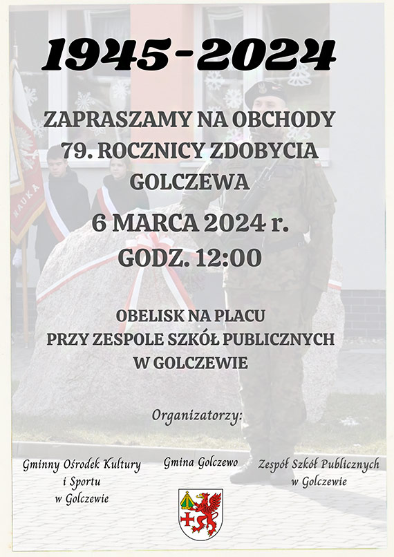 Obchody 79. rocznicy zdobycia Golczewa