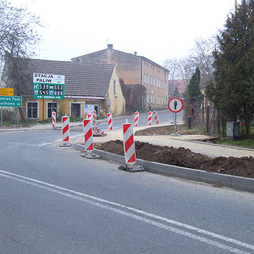 Golczewskie ulice w przebudowie