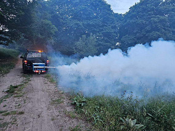 Trwa odkomarzanie w Gminie Midzyzdroje