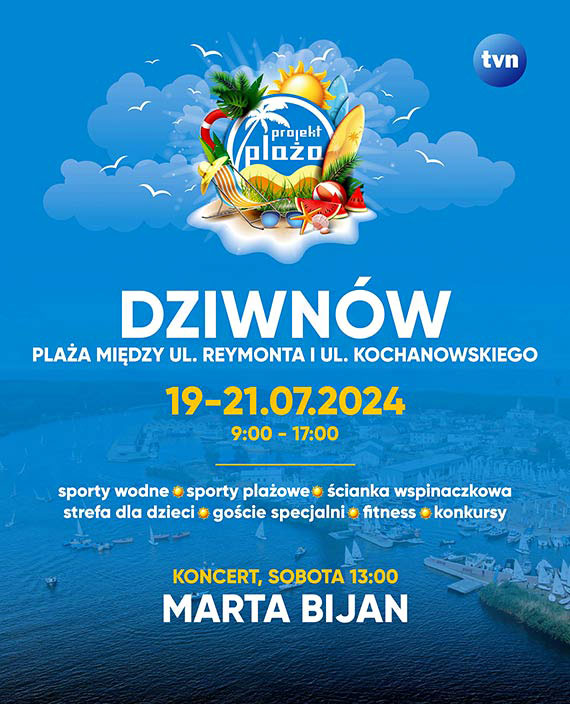 Projekt Plaa TVN 2024 w Dziwnowie