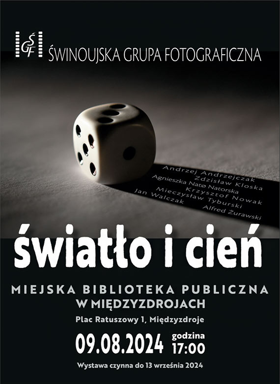 Wernisa wystawy pt. „wiato i cie” w midzyzdrojskiej biblioteki