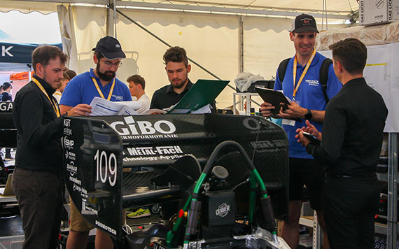 Cerber Motorsport z Politechniki Biaostockiej najlepszy w dwch konkurencjach w zawodach w Formula Student East!