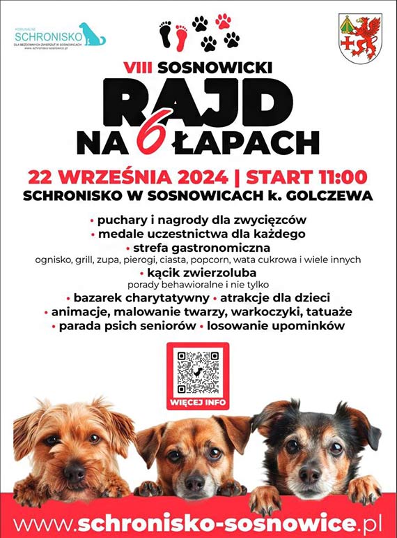 VIII Sosnowicki Rajd na 6 apach – Wydarzenie dla Mionikw Zwierzt!