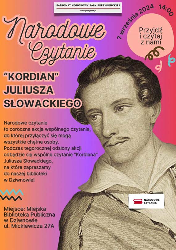 Zapraszamy na narodowe czytanie