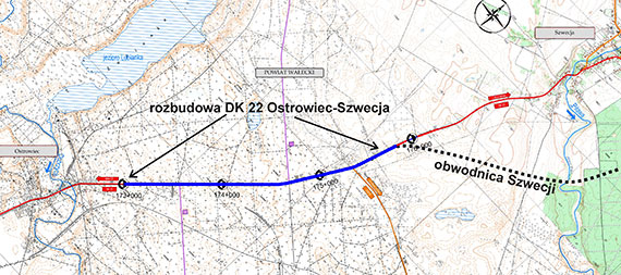 Wykonawca rozbudowy DK22 Ostrowiec - Szwecja wybrany