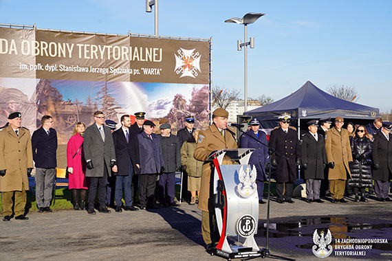 Szczeciscy Terytorialsi zoyli przysig na asztowni