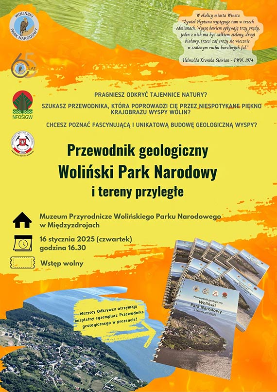 Poznaj tajemnice Woliskiego Parku Narodowego – promocja „Przewodnika geologicznego”