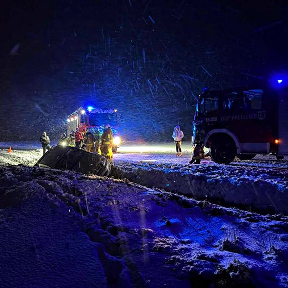 Seria interwencji straakw z OSP Golczewo w jeden dzie