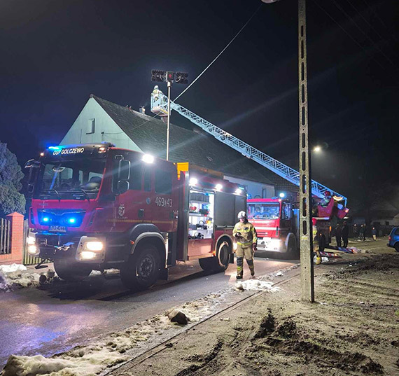 Samlino: Zadymienie w budynku wielorodzinnym