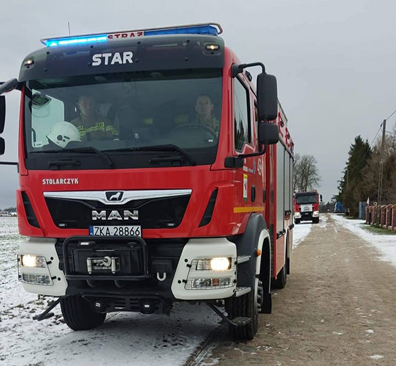 Potrcenie przez cignik w Ugorach – interwencja sub ratunkowych