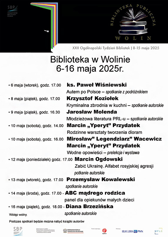 Tydzie Bibliotek w Bibliotece w Wolinie