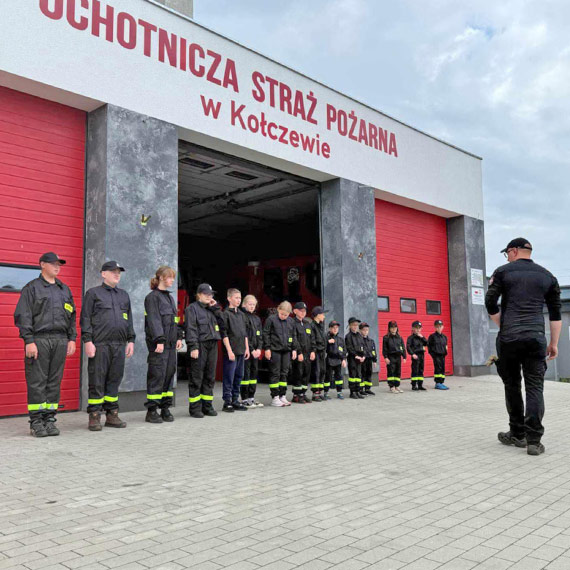 Modzieowa Druyna Poarnicza w Koczewie szkoli si z pasj!