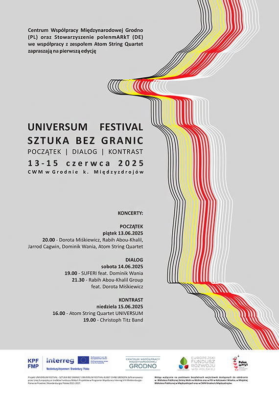 Universum Festival 2025 UNIVERSUM FESTIVAL –  trzy dni z jazzem w Centrum Wsppracy Midzynarodowej Grodno koo Midzyzdrojw