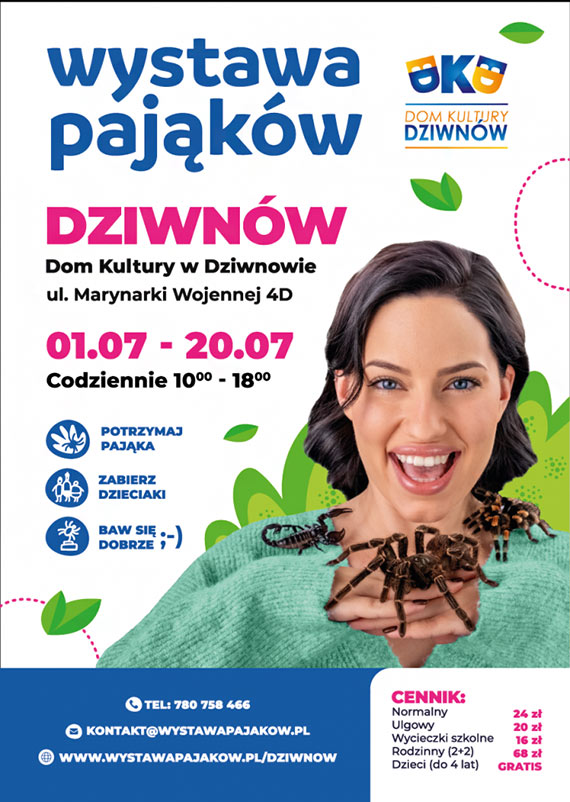 Serdecznie zapraszamy na wyjtkow Wystaw Pajkw!