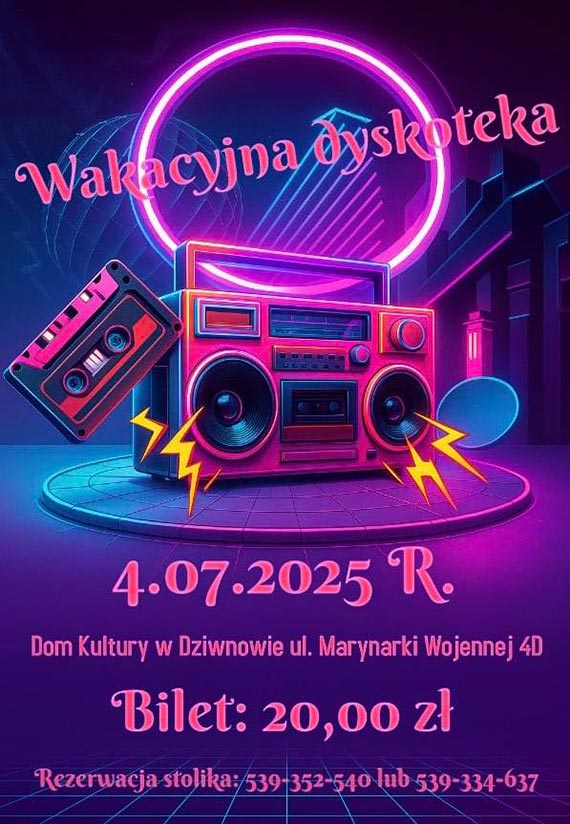 Wakacyjna dyskoteka