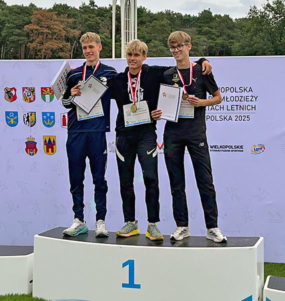 Kacper Caban brązowym medalistą Mistrzostw Polski