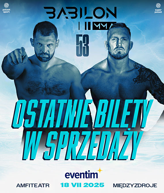 Babilon MMA 53: Koecki vs azarz i karta pena mocnych zestawie – gala ju 18 lipca w Midzyzdrojach!