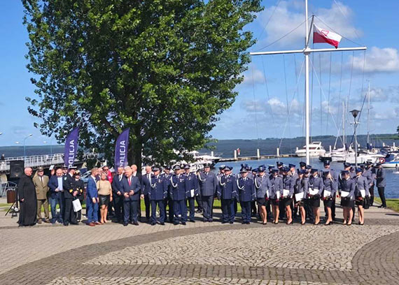 Powiatowe Obchody Święta Policji w Kamieniu Pomorskim