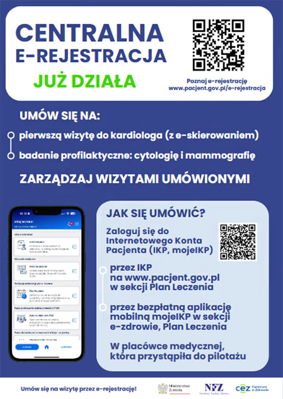 Poznaj centraln e-rejestracj