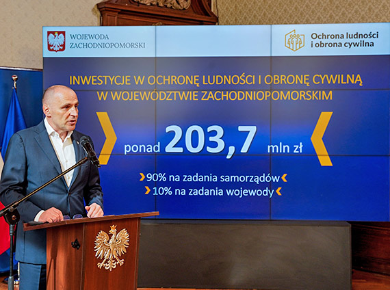 Ponad 200 mln z� na bezpiecze�stwo mieszka�c�w Zachodniopomorskiego