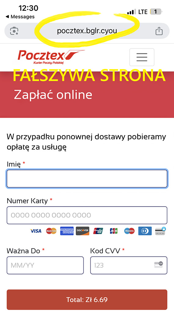 Poczta Polska ostrzega: Uwaga, oszuci podszywaj si pod Pocztex