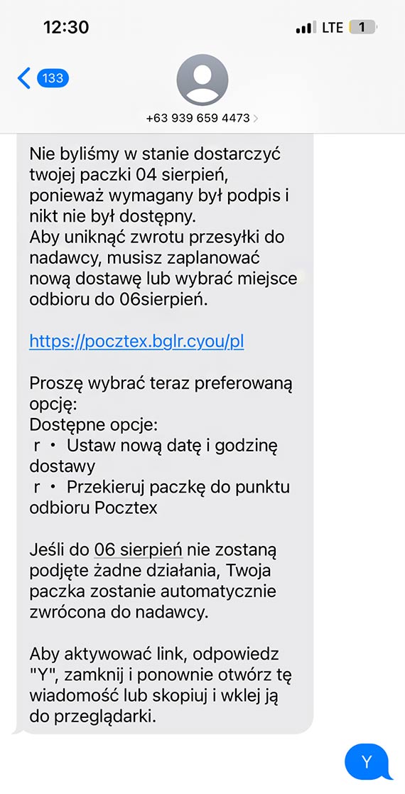 Poczta Polska ostrzega: Uwaga, oszuci podszywaj si pod Pocztex