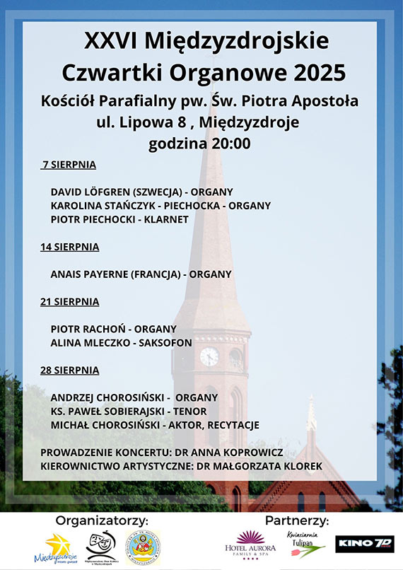 Czwartki Organowe w Midzyzdrojach