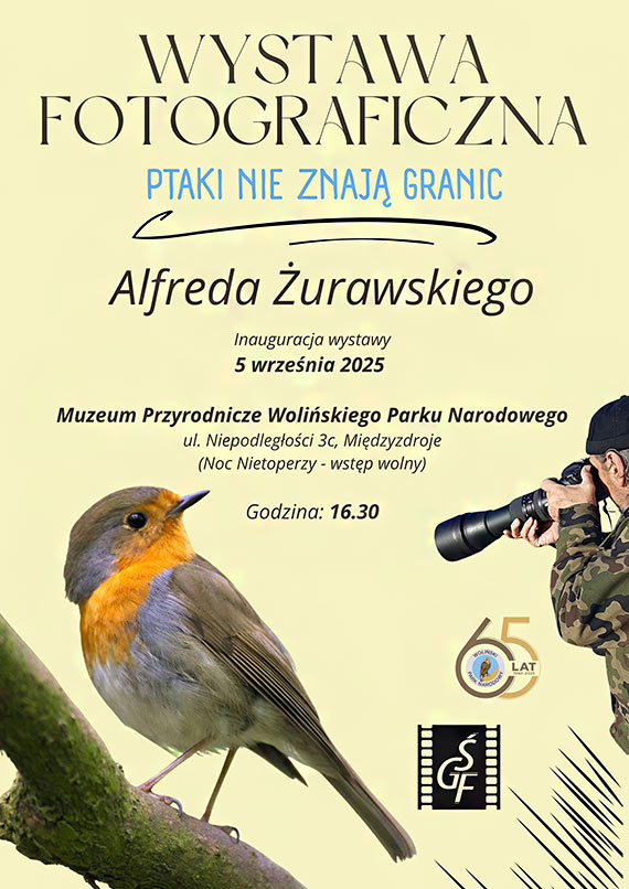 Inauguracja wystawy fotografii Alfreda �urawskiego pt. „Ptaki nie znaj� granic”