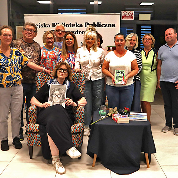 Spotkania autorskie z Katarzyn Gacek w Miejskiej Bibliotece Publicznej w Midzyzdrojach