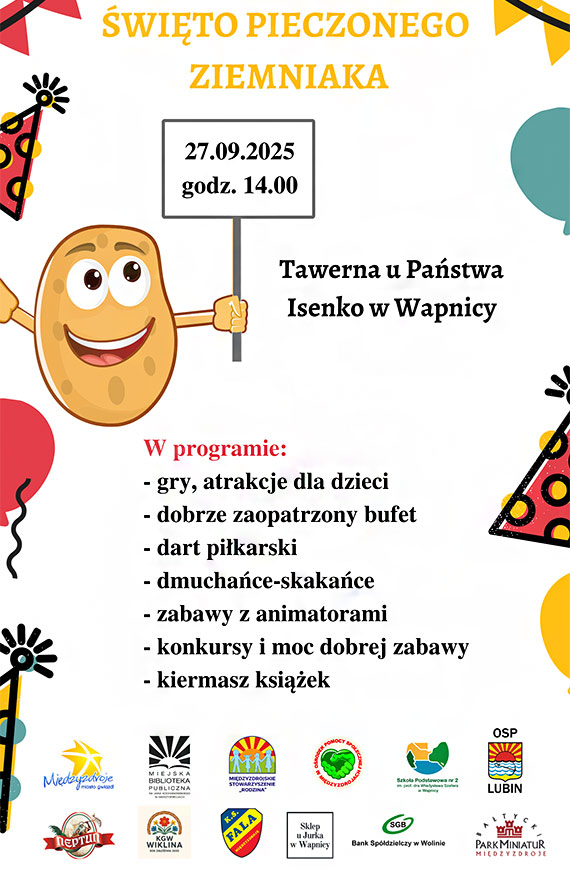 wito Pieczonego Ziemniaka w Wapnicy. Moc atrakcji dla caych rodzin