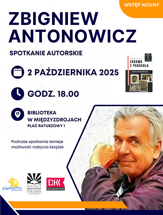 Spotkanie autorskie ze Zbigniewem Antonowiczem w Midzyzdrojach