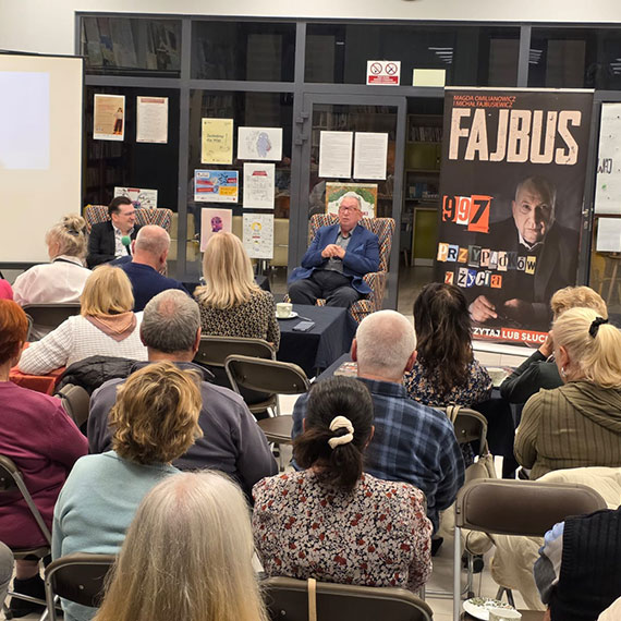 Czowiek, ycie, sawa i zbrodnia - czyli spotkanie z Michaem Fajbusiewiczem