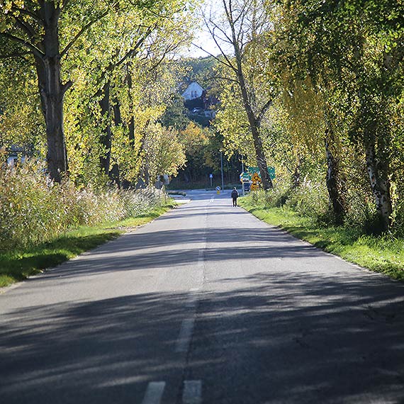 Brakujcy odcinek bezpieczestwa midzy Wapnic a Wickiem