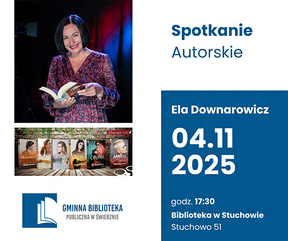 Serdecznie zapraszamy na spotkanie autorskie z El Downarowicz!
