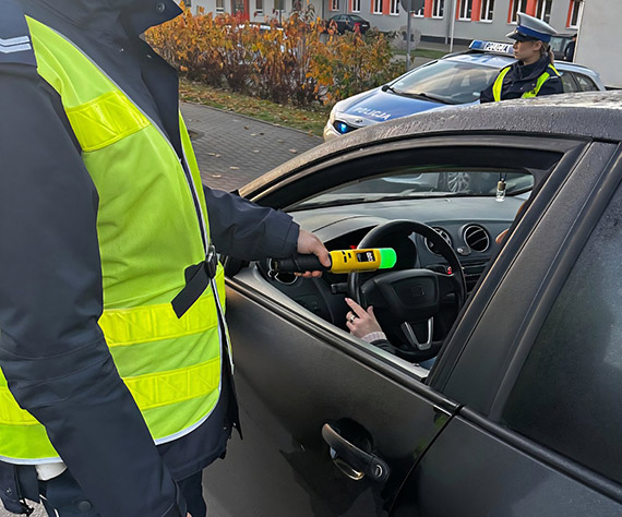 Działania „Trzeźwość” w rejonach szkół- Golczewo