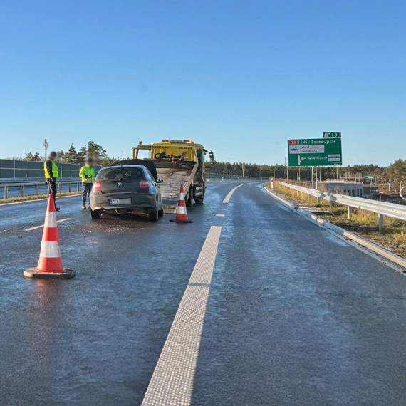 Dramatyczna pomyka na S3 przed winoujciem. 31-latek wjecha pod prd i zderzy si z oplem